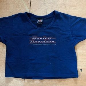 Harley Davidson Crop Top